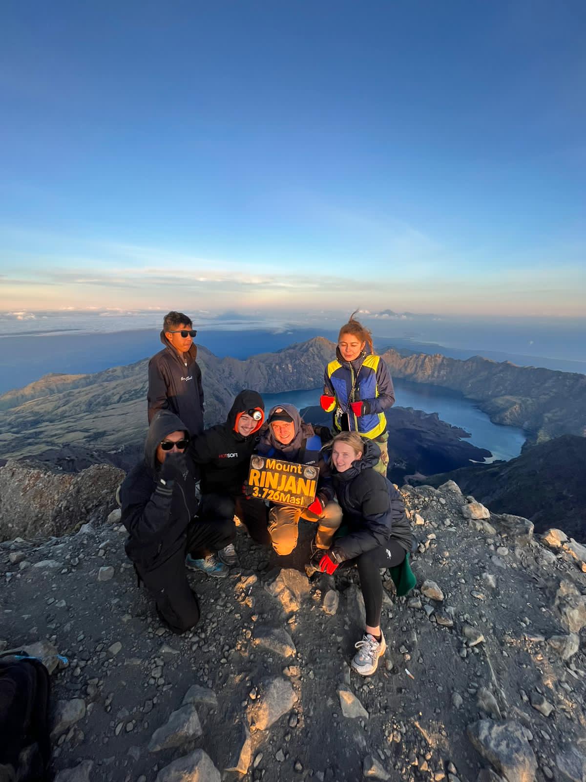 rinjani trekking